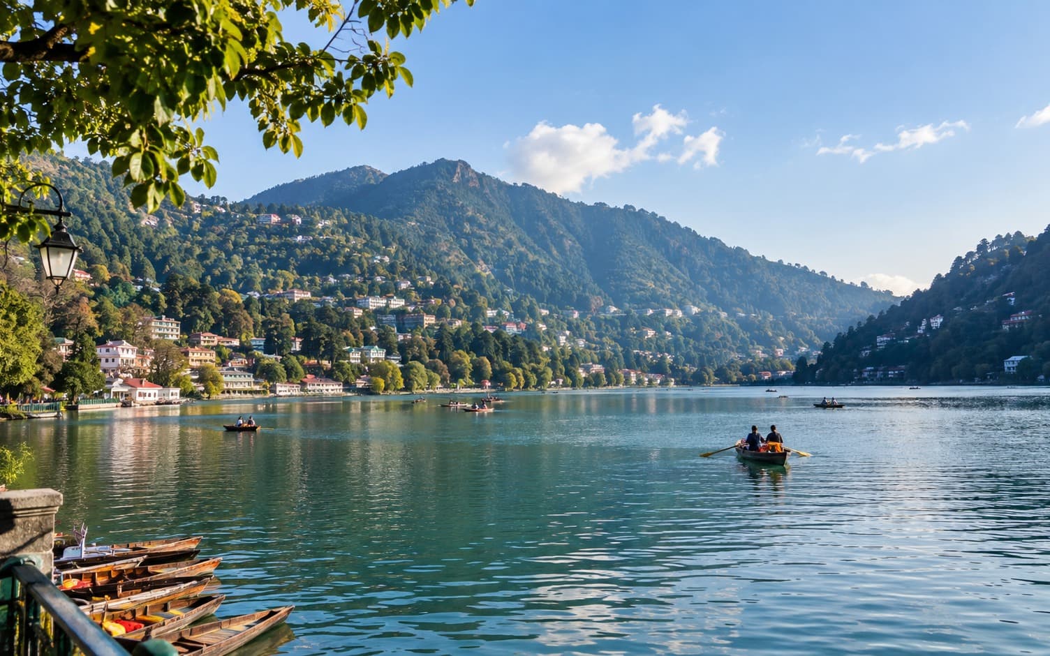 A view from Nainital, Uttrakhand